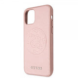 Guess iPhone 11 Deksel Saffiano Cover Rosegull