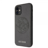 Guess iPhone 11 Deksel Saffiano Cover Svart
