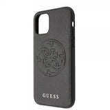 Guess iPhone 11 Deksel Saffiano Cover Svart