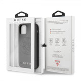 Guess iPhone 11 Deksel Saffiano Cover Svart