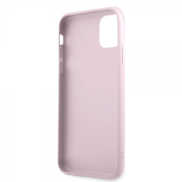 Guess iPhone 11 Deksel Saffiano Metal Logo Lilla