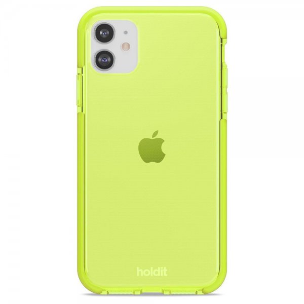 holdit iPhone 11 Deksel Seethru Acid Green