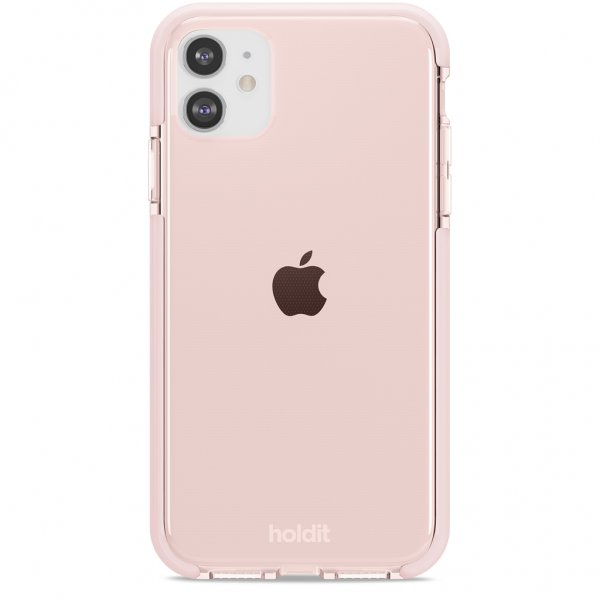 holdit iPhone 11 Deksel Seethru Blush Pink