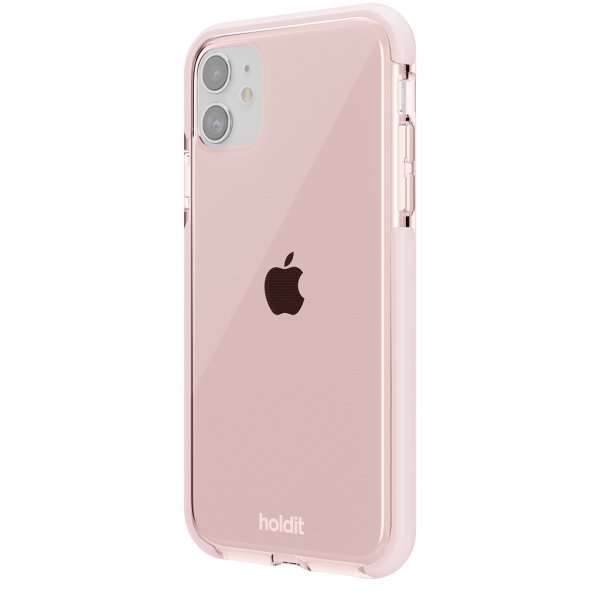 holdit iPhone 11 Deksel Seethru Blush Pink