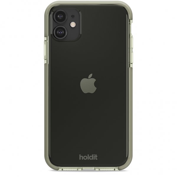 holdit iPhone 11 Deksel Seethru Khaki Green