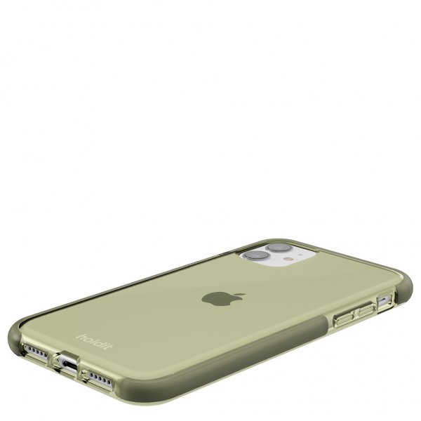 holdit iPhone 11 Deksel Seethru Khaki Green