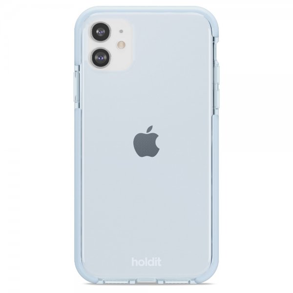 holdit iPhone 11 Deksel Seethru Mineral Blue