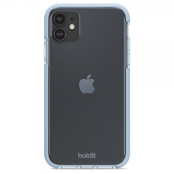 holdit iPhone 11 Deksel Seethru Mineral Blue