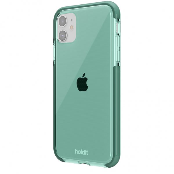 holdit iPhone 11 Deksel Seethru Moss Green