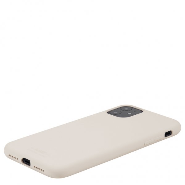 holdit iPhone 11 Deksel Silikon Light Beige