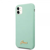 Guess iPhone 11 Deksel Silikoni Cover Vintage Grønn