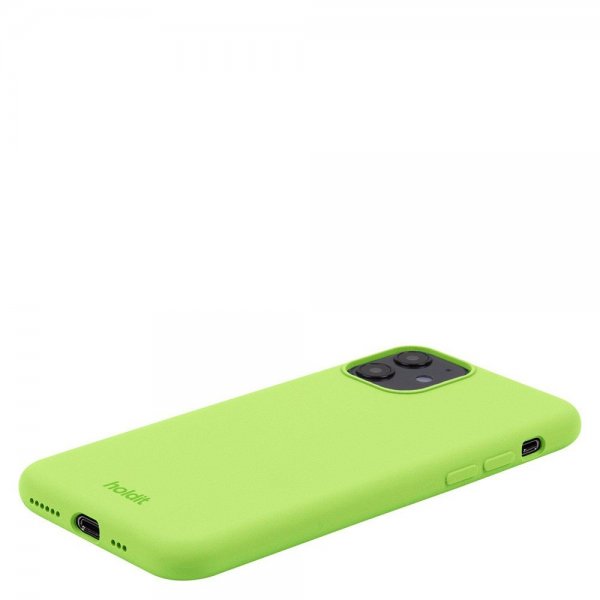 holdit iPhone 11 Deksel Silikon Acid Green
