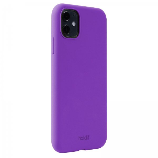 holdit iPhone 11 Deksel Silikon Bright Purple