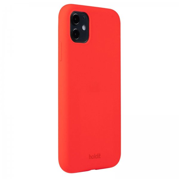 holdit iPhone 11 Deksel Silikon Chili Red
