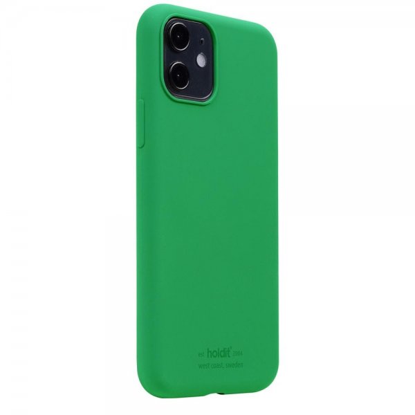 holdit iPhone 11 Deksel Silikon Grass Green