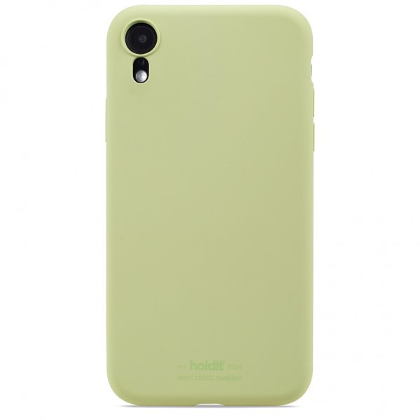 holdit iPhone Xr Deksel Silikon Kiwi
