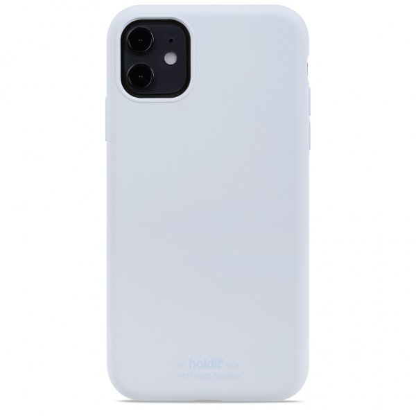 holdit iPhone 11 Deksel Silikon Mineral Blue