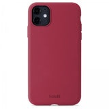 holdit iPhone 11 Deksel Silikon Red Velvet