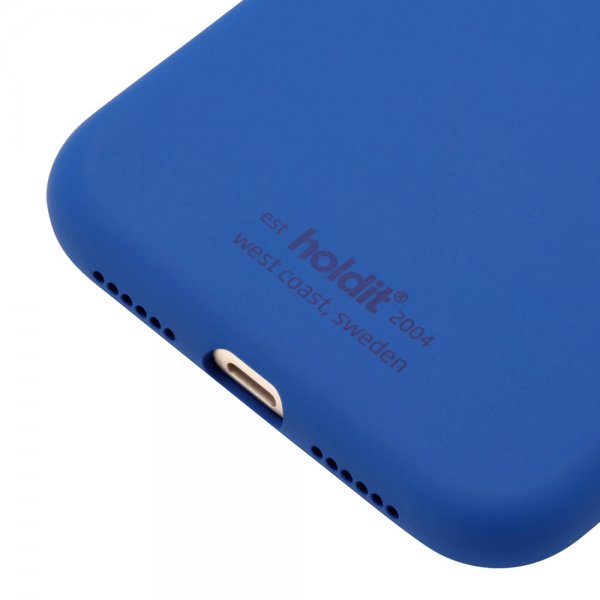 holdit iPhone 11 Deksel Silikon Royal Blue