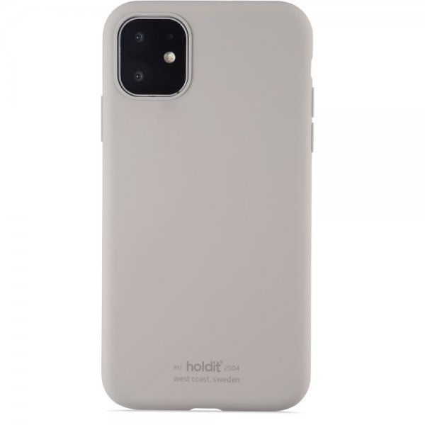 holdit iPhone 11 Deksel Silikon Taupe