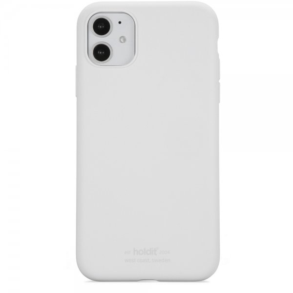 holdit iPhone 11 Deksel Silikon Hvit