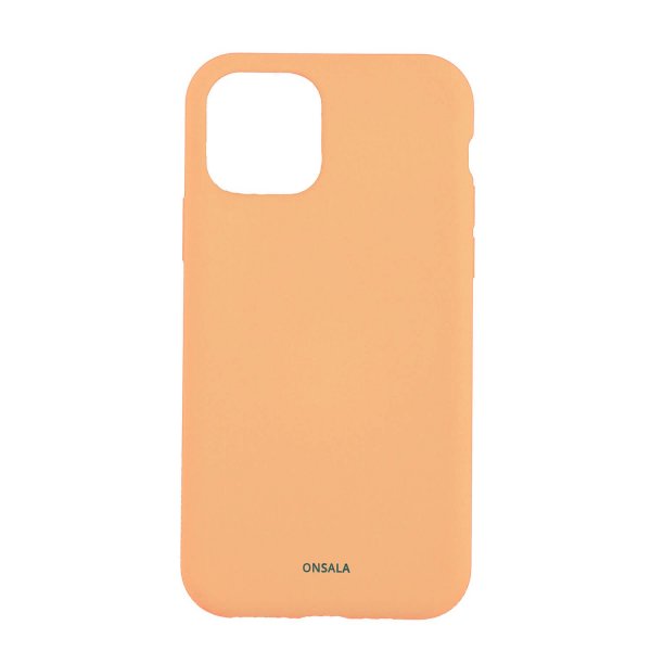 Onsala iPhone 11 Deksel Silicone Touch Apricot