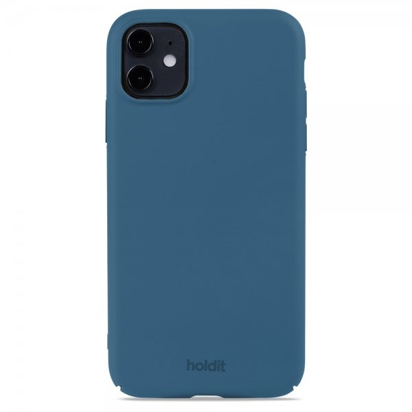 holdit iPhone 11 Deksel Slim Case Denim Blue