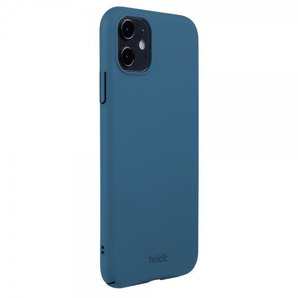 holdit iPhone 11 Deksel Slim Case Denim Blue