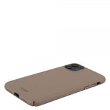 holdit iPhone 11 Deksel Slim Case Mocha Brown