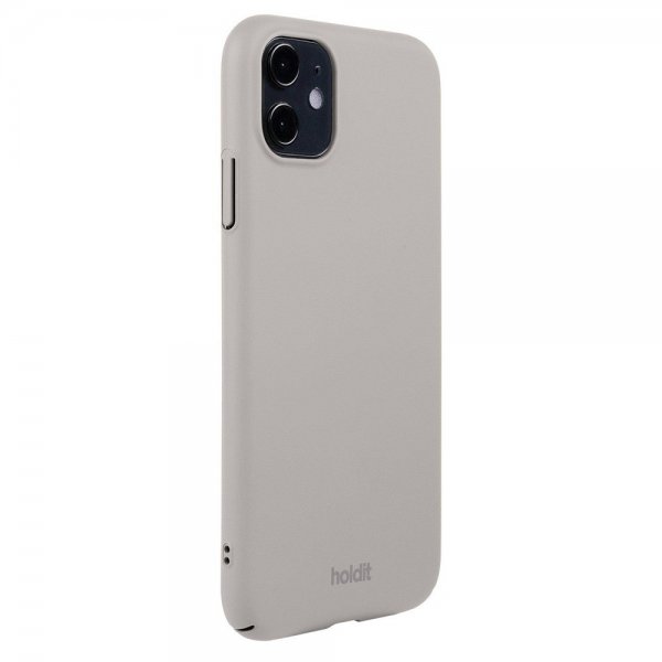 holdit iPhone 11 Deksel Slim Case Taupe