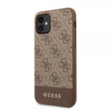 Guess iPhone 11 Deksel Stripe Cover Brun