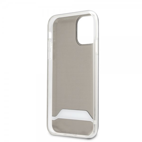 AMG iPhone 11 Deksel Stripes Horizontal Transparent Svart