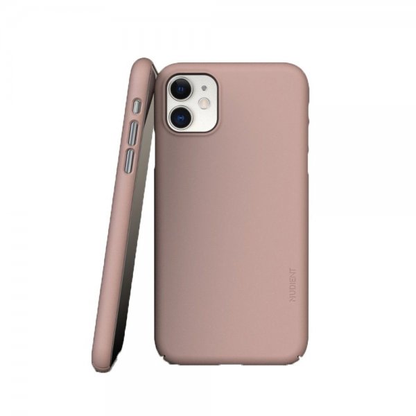 Nudient iPhone 11 Deksel Thin Case V3 Dusty Pink
