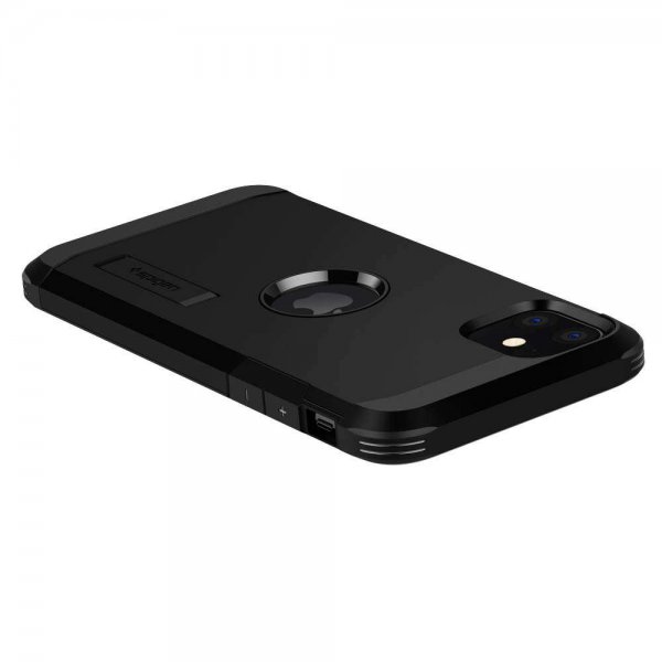 Spigen iPhone 11 Deksel Tough Armor Svart