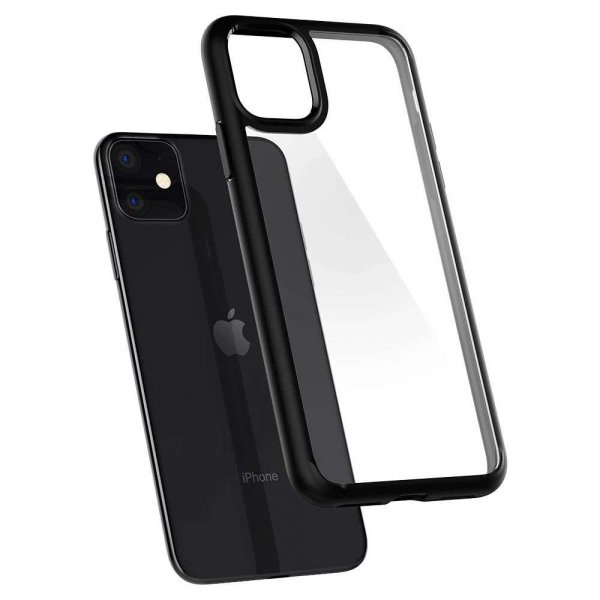 Spigen iPhone 11 Deksel Ultra Hybrid Matte Black