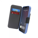 Puro iPhone 12/12 Pro/13/14/15 Etui MagSafe Folio Svart