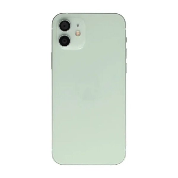 iPhone 12 bakside med komplett ramme OEM - grønn