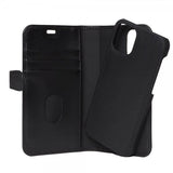 Buffalo iPhone 12 Mini Etui Buffalo Löstagbart Deksel Svart