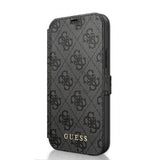 Guess iPhone 12 Mini Etui Monogram Grå