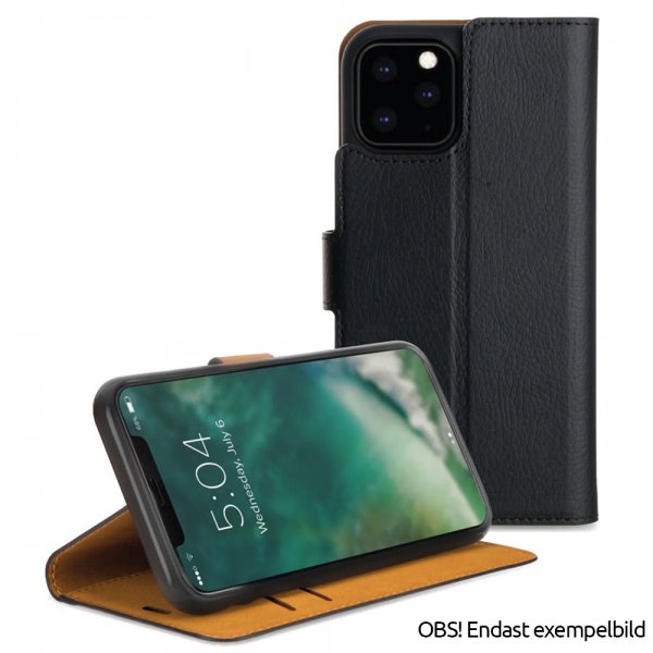 Xqisit iPhone 12 Mini Etui Slim Wallet SelecTion Svart