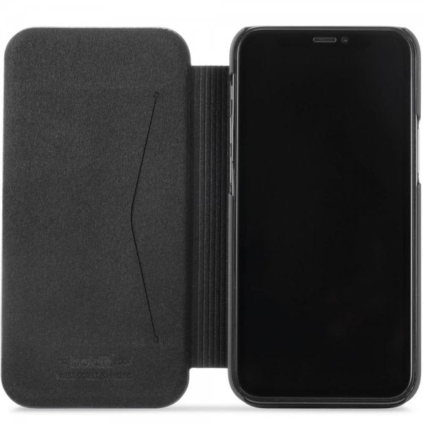 holdit iPhone 12 Mini Etui SlimFlip Wallet Svart