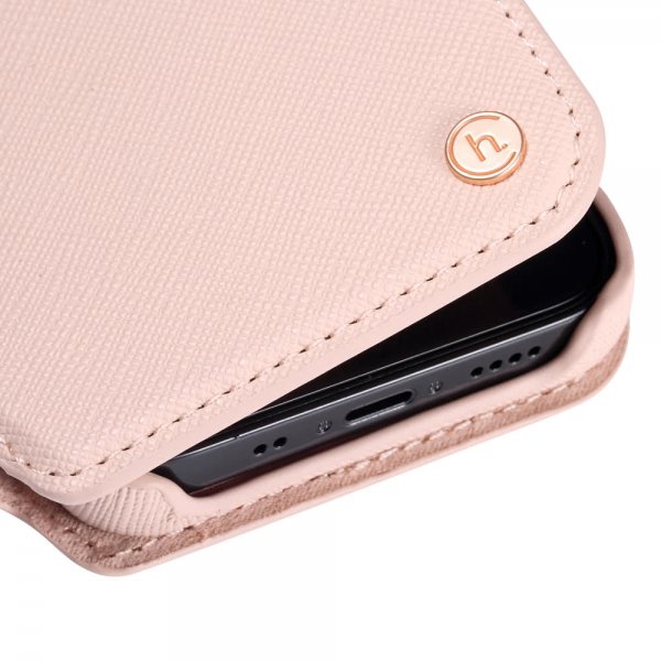 holdit iPhone 12 Mini Etui Stockholm Löstagbart Deksel Rosa