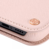 holdit iPhone 12 Mini Etui Stockholm Löstagbart Deksel Rosa
