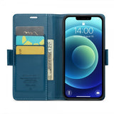 CaseMe iPhone 12/iPhone 12 Pro Etui 023 Series Blå