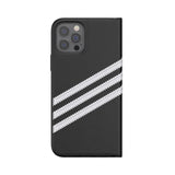 Adidas iPhone 12/iPhone 12 Pro Etui Booklet Case Svart