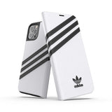 Adidas iPhone 12/iPhone 12 Pro Etui Booklet Case Hvit