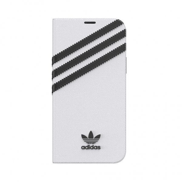 Adidas iPhone 12/iPhone 12 Pro Etui Booklet Case Hvit