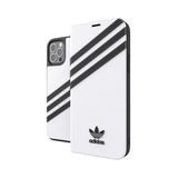 Adidas iPhone 12/iPhone 12 Pro Etui Booklet Case Hvit