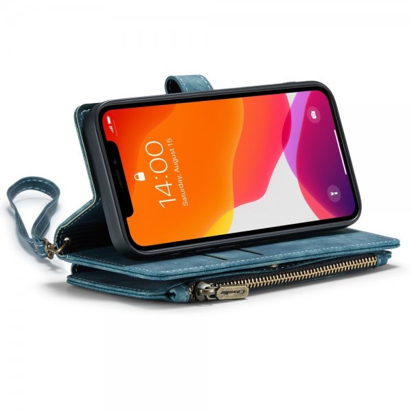 CaseMe iPhone 12/iPhone 12 Pro Etui C30 Series Petrol