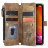 CaseMe iPhone 12/iPhone 12 Pro Etui C30 Series Brun